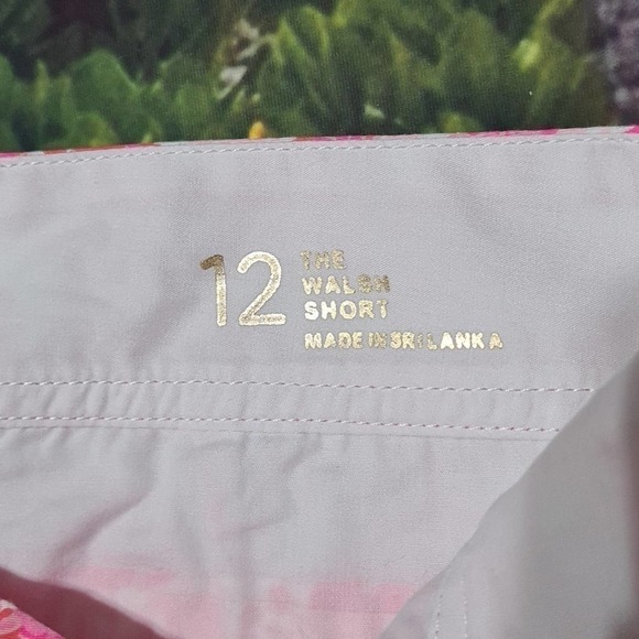 Lilly Pulitzer Pink Shorts Size 12 Walsh Short - Picture 5 of 6